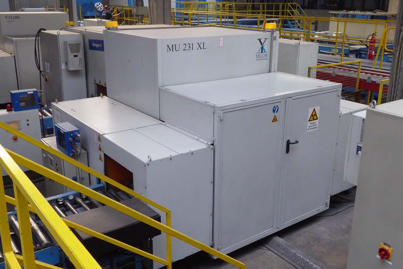 Sistema de inspección por rayos X YXLON MU 231 XL ZU2192 test, usado